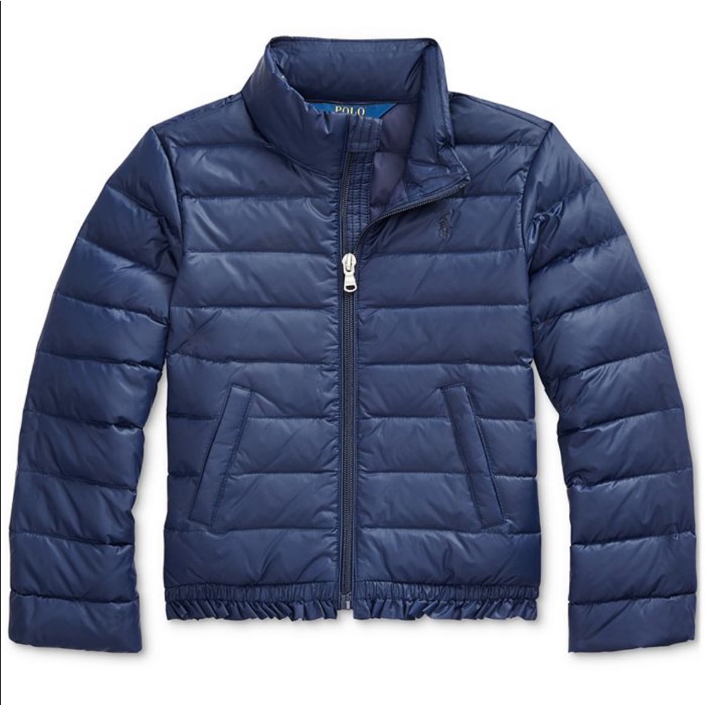 Ralph Lauren Girls Quilted Down Jacket